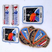 PATCHES; A collection of 6x embroidered Space related patches - Kennedy Space Centre,