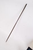 GUN CLEANER; An early 20th century / late 19th century rifle / musket / shotgun cleaner pole.