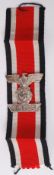 A WWII Second World War era Nazi Third Reich iron cross bar, 2nd class.