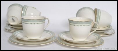 A Royal Doulton Berkshire pattern part t