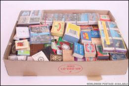 A collection of matches - matchboxes wit