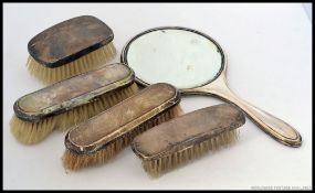 A silver hallmarked gentlemans clothes b