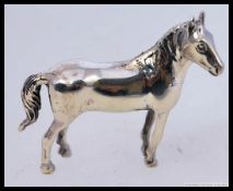 A 925 white metal / silver figure of a m