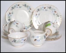 A good Colclough 23 piece Linden part te