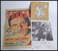 Dexys Midnight Runners - Three signed pi