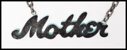 Designer Stella McCartney oxidized metal