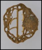 19th century French Art Nouveau yellow m