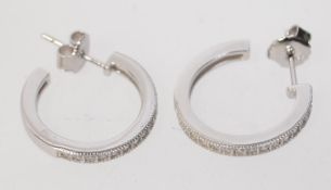 A pair of 925 Art Deco style silver earr