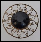 An early 20th century white metal large