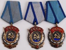 ORDER OF THE RED BANNER OF LABOUR: A col