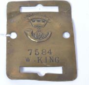 SOMERSET LIGHT INFANTRY: An original ear