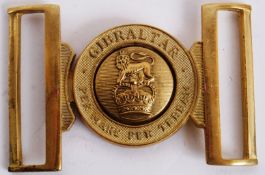 A 20th century brass Marines of Gibralta