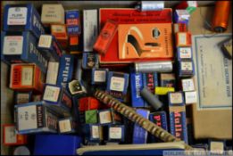 A good collection of vintage radio valves etc to include Mullard, Cossor, Brimar etc,
