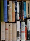 A collection of mainly hardback books pertaining to Winston Churchill,