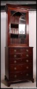 A good 19th century mahogany secretaire chest of drawers.