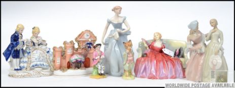 A 19th century Elephant flatback,