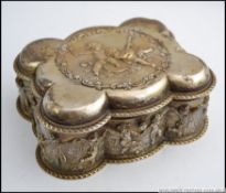 An Edwardian silver Art Nouveau ladies jewellery bow hallmarked for William Hutton & Sons Ltd