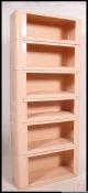 An unusual mid century modular retro stacking enamel painted fibre glass stacking / lawyers