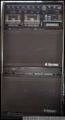 VINTAGE JVC KARAOKE SYSTEM; An original vintage JVC Karaoke K99 Stereo System.