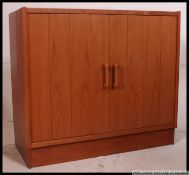 A retro made in Denmark Danish sectional teak wood sideboard cabinet,
