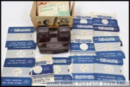 A Vintage Bakelite Viewmaster together with scenes from Rome & Lourdes etc