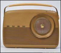 An original vintage 1050's Bush TR82B MW / LW radio,