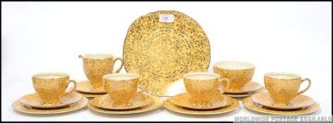 A 1930's Art Deco Empire ware part tea service.