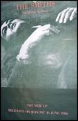 The Smiths / Morrissey shop advertising poster for ' The Queen Is Dead ' album release with