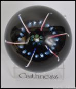 A Caithness ltd edition 563 / 1000 paperweight titled Ships Wheel,