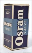A large Osram valve complete in the original box made by GEC.