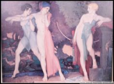 A framed Ltd edition William Russell Flint print 829 / 850,