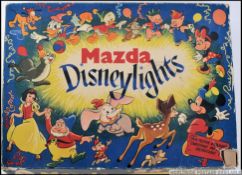 A boxed set of Mazda ' Disney ' Christmas lights complete in the box ( one light af )
