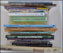 A good collection of Bristol related books,