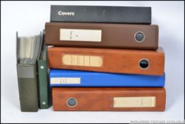 A large collection of military related covers and first day covers all contained in six albums