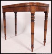 A good Georgian early 19th century mahogany games / card table.