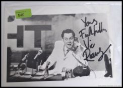 Vic Reeves - A signed Vic Reeves Big Night Out promo picture / photo