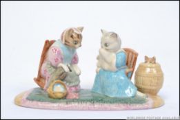 A Beswick Beatrix Potter figurine group My Dear Son Thomas P4169 481/3000