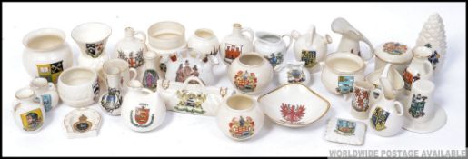 A collection of Goss wares to include many areas,