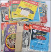 A collection of vintage Dairy Farmer Magazines dating from the mid 20th century ( see illustrations