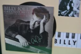 AUTOGRAPHS: Billy Joel - Greatest Hits - signed LP record.