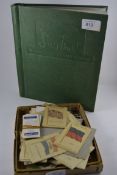 A vintage stamp album consisting of many