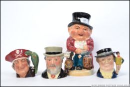 A collection of Royal Doulton character
