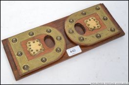 An Victorian metamorphic walnut book tro