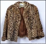 A vintage mid century short Ocelot fur