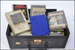 A collection of vintage retro 8-track ca