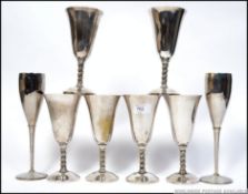 A collection of 20th century silver plat