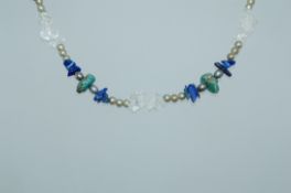 A 1950s Venetian silver Lapis Lazuli,