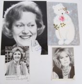 SITCOM: 4x signed photographs of British