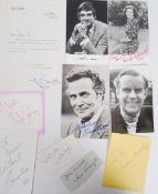AUTOGRAPHS: A collection of 10x assorted