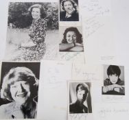 ACTRESSES: A collection of assorted vint